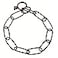 Herm Sprenger Black Stainless Steel Long Link Fur Saver Dog Training Collar NoPull Slip Chain for Small Medium Large Dogs for Easy Control Made in Germany 4mm 67cm 26in