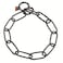 Herm Sprenger Black Stainless Steel Long Link Fur Saver Dog Training Collar NoPull Slip Chain for Small Medium Large Dogs for Easy Control Made in Germany 4mm 67cm 26in