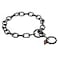 Dogline Herm Sprenger Black Stainless Steel Short Link Fur Saver Dog Training Collar NoPull Slip Chain for Small Medium Large Dogs for Easy Control Made in Germany