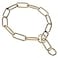 Dogline Herm Sprenger Curogan Long Link Fur Saver Training Collar Hypoallergenic Nickel Free NoPull Slip Chain for all Dogs Easy Control Made in Germany 3mm 24in 62cm