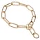 Dogline Herm Sprenger Curogan Long Link Fur Saver Training Collar Hypoallergenic Nickel Free NoPull Slip Chain for all Dogs Easy Control Made in Germany 3mm 24in 62cm