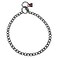 Herm Sprenger Black Stainless Steel Choke Dog Training Collar 25 mm Round Links Slip Chain Small Medium Large Dogs Show Chain Made in Germany