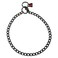 Herm Sprenger Black Stainless Steel Choke Dog Training Collar 25 mm Round Links Slip Chain Small Medium Large Dogs Show Chain Made in Germany
