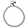 Herm Sprenger Black Stainless Steel Choke Dog Training Collar 25 mm Round Links Slip Chain Small Medium Large Dogs Show Chain Made in Germany