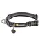 Ruffwear Web Reaction Dog Collar EscapeProof Security Buckle Adjustable AntiSlip Martingale Collar with Durable Nylon Tubelok Webbing Silent ID Attachment Basalt Gray 2326