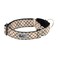 RC Pet Products RC Pets 112 Inch All Webbing Martingale Training Dog Collar Medium Tan Tartan