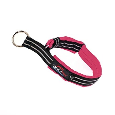 ComfortFlex Premium Padded Martingale Dog Collar Reflective Waterproof SlipOn Limited Slip Collar for Gentle Control Escape Prevention Medium Berry