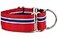 If It Barks 15 Martingale Collar for Dogs Adjustable Nylon Strong and Comfy Ideal for Training Made in USA Medium Patriotic