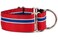 If It Barks 15 Martingale Collar for Dogs Adjustable Nylon Strong and Comfy Ideal for Training Made in USA Medium Patriotic