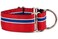 If It Barks 15 Martingale Collar for Dogs Adjustable Nylon Strong and Comfy Ideal for Training Made in USA Medium Patriotic