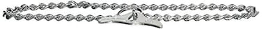 Herm Sprenger Chrome Plated 22 inches Toggle Training Choke Collar
