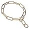 Herm Sprenger Curogan Long Link Fur Saver Chain Collar 2223 Inch 30 mm
