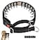 Mayerzon Dog Collar Patented Martingale No Pull Collar for Small Medium Large Dogs with Buckle for Walking Training Hidden Design Black Medium25mm145185 Neck