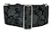 SightHound Gang Extra Soft Martingale Dog Collar for Greyhound Saluki Whippet and Other Breeds with Similar Neck 2 Wide Black M 1114