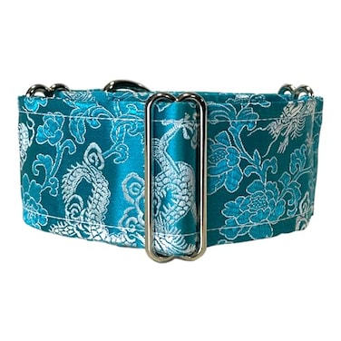 SGang Extra Soft Martingale Dog Collar for Greyhound Saluki Whippet and Other Breeds with Similar Neck 2 Wide 1114