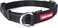 EzyDog Checkmate Martingale Collar for Dogs Premium Nylon Training Dog Collar for Easy Control with no Choking Small Black