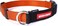 EzyDog Checkmate Martingale Collar for Dogs Premium Nylon Training Dog Collar for Easy Control with no Choking Large Orange