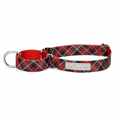 Lucky Love Dog Martingale Dog Collar Adjustable NoSlip Durable Soft Webbing Collar for Male and Female Dogs Ideal for Training Walking Heywood Medium