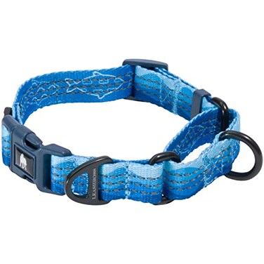 Leash Boss Martingale Collar for Dogs Reflective Nylon Dog Collar for Large Dogs Medium and Small Dogs No Pull Pet Training Collar Quick Release Buckle Adjustable Pet Collar