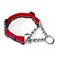 Tuff Pupper Martingale Collar for Dogs Gentle Nylon Steel Chain Limited Cinch Design is Perfect for Training Dual Leash Attachment Points Durable Quick Release Buckle Sizing for All Breeds