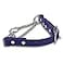 JIM HODGES DOG TRAINING Martingale Collar for Dogs Biothane Stainless Steel Hardware No Pull Made in The USA Professional Grade Medium Purple