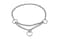 Alvalley Martingale Collar for Dogs Show Chain Dog Collar Made of Brass Safe Easy to Handle Suitable for Showing Training and Walking Perfect for Small Medium and Large Pets
