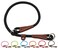 MayPaw Slip Collar Nylon Rope Adjustable Collar for Dog Training No Pull Round Martingale Dog Collars for Small Medium Large Dogs