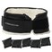 ActiveDogs.com ActiveDogs Weighted Dog Collar for Muscle Building and Tactical Training Dog Weighted Vest for Exercise Includes 5x1lb Weights Sheepskin Padding Ideal for K9 Bully Bull Terrier More