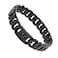 KINGOLDOGS Big Dog Chain Collar 32mm Cuban Link Walking Training Collar with Design Safety Buckle Black Martingale Collars Stainless Steel Strong Heavy Duty Chew Proof Chain for All Breeds MediumLarge