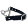 JIM HODGES DOG TRAINING Martingale Collar for Dogs Biothane Stainless Steel Hardware No Pull Made in The USA Professional Grade Small Black