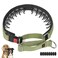Mayerzon No Pull Dog Collar Patented Martingale Collar for Small Medium Large Dogs with Buckle and Heavy Duty Nylon for Walking Training Hunting Safe and Easy to UseL Green