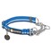 Ruffwear Chain Reaction Dog Collar Adjustable Reflective Martingale EscapeProof Collar with Stainless Steel Chain Professional Training Control Blue Pool 1420