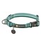 Ruffwear Web Reaction Dog Collar EscapeProof Security Buckle Adjustable AntiSlip Martingale Collar with Durable Nylon Tubelok Webbing Silent ID Attachment River Rock Green 2023