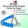 JIM HODGES DOG TRAINING Martingale Collar for Dogs Biothane Stainless Steel Hardware No Pull Made in The USA Professional Grade Large Light Blue