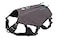 Ruffwear Switchbak Dog Harness NoPull Adjustable Vest with Front Back Leash Points FoamPadded Zippered Pockets QuickRelease Buckles Reflective Trim Granite Gray XSmall