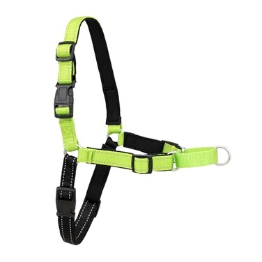 PetSafe Easy Walk Deluxe Dog Harness No Pull Dog Harness Perfect for Leash Harness Training Stops Pets from Pulling and Choking on Walks Large Apple