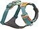 Ruffwear Front Range Dog Harness Reflective Soft Padded Everyday Harness with Dual Leash Clips Adjustable and Lightweight Fit for Training or Walking for All Dogs Spring Mountains XXSmall