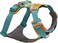 Ruffwear Front Range Dog Harness Reflective Soft Padded Everyday Harness with Dual Leash Clips Adjustable and Lightweight Fit for Training or Walking for All Dogs Spring Mountains XXSmall