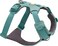Ruffwear Front Range Dog Harness Reflective Soft Padded Everyday Harness with Dual Leash Clips Adjustable and Lightweight Fit for Training or Walking for All Dogs River Rock Green Medium