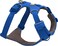 Ruffwear Front Range Dog Harness Reflective Soft Padded Everyday Harness with Dual Leash Clips Adjustable and Lightweight Fit for Training or Walking for All Dogs Blue Pool Medium