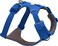 Ruffwear Front Range Dog Harness Reflective Soft Padded Everyday Harness with Dual Leash Clips Adjustable and Lightweight Fit for Training or Walking for All Dogs Blue Pool Medium