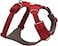 Ruffwear Front Range Dog Harness Reflective Soft Padded Everyday Harness with Dual Leash Clips Adjustable and Lightweight Fit for Training or Walking for All Dogs Red Canyon LargeXLarge