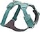 Ruffwear Front Range Dog Harness Reflective Soft Padded Everyday Harness with Dual Leash Clips Adjustable and Lightweight Fit for Training or Walking for All Dogs River Rock Green XXSmall