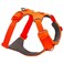 Ruffwear Front Range Dog Harness Reflective Soft Padded Everyday Harness with Dual Leash Clips Adjustable and Lightweight Fit for Training or Walking for All Dogs Blaze Orange XSmall