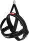 EzyDog Quick Fit Dog Harness No Pull Harness for Training Everyday Walking and Easy Control Adjustable Fit Reflective and Padded Large Black