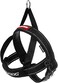 EzyDog Quick Fit Dog Harness No Pull Harness for Training Everyday Walking and Easy Control Adjustable Fit Reflective and Padded Small Black