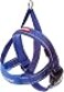 EzyDog Quick Fit Dog Harness No Pull Harness for Training Everyday Walking and Easy Control Adjustable Fit Reflective and Padded Large Blue
