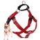 2 Hounds Design Freedom No Pull Dog Harness Adjustable Harness Easy Walking Comfortable Control Fits Small Medium Large Dogs Solid Colors Made in USA 58 MD Red