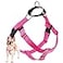 2 Hounds Design Freedom No Pull Dog Harness Adjustable Harness Easy Walking Comfortable Control Fits Small Medium Large Dogs Solid Colors Made in USA 1 XXL Hot Pink