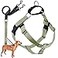 2 Hounds Design Freedom No Pull Dog Harness Adjustable Harness and Leash Set Easy Walking Comfortable Control Fits Small Medium Large Dogs Solid Colors Made in USA 1 MD Tan